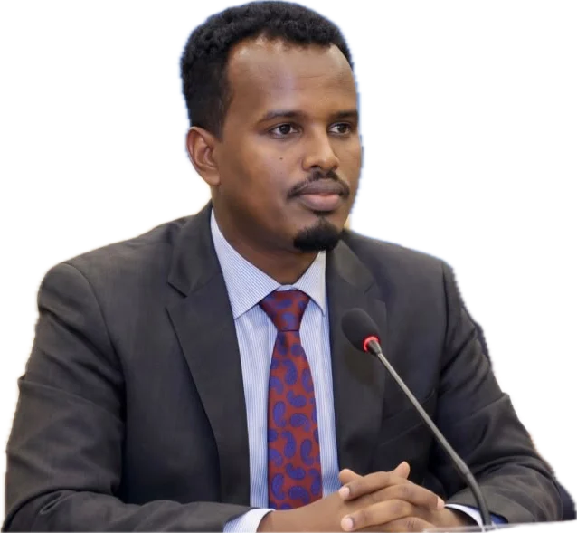 Portrait of Ahmed Shire Yasin, Chief Executive Officer